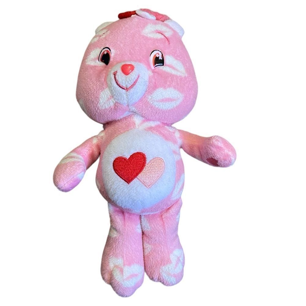 Y2K Care Bear Love A Lot Plush Stuffed Animal